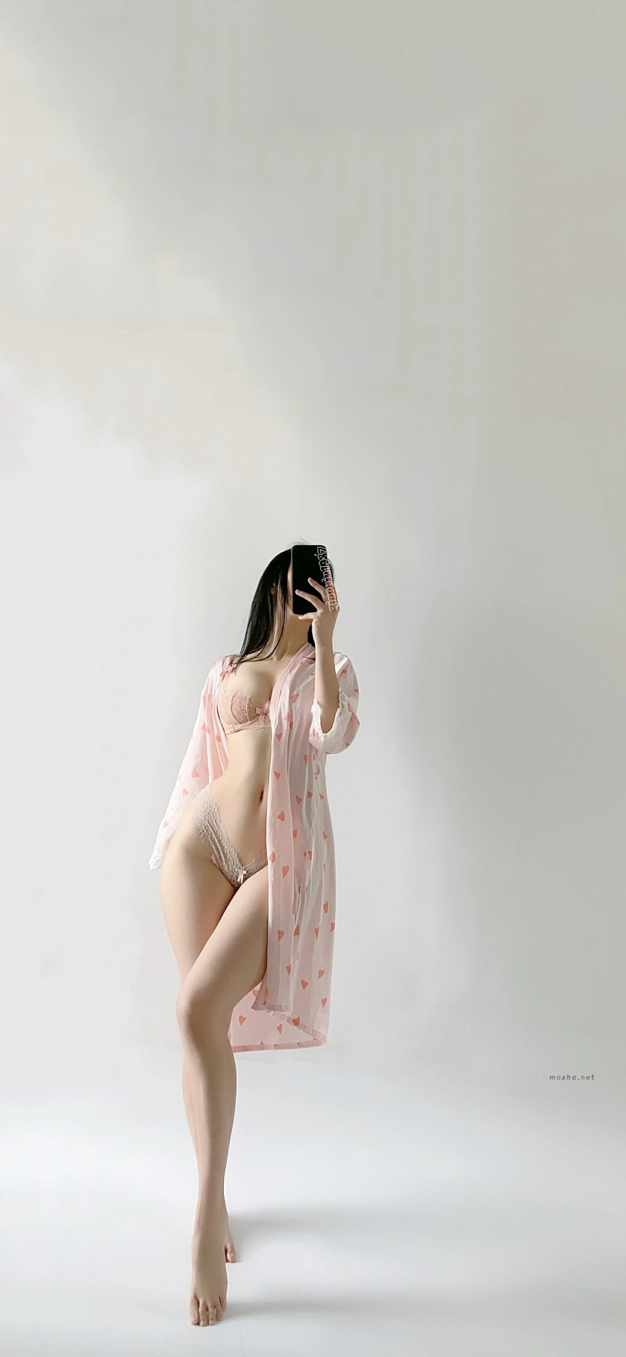 俏妞qiaoniuTT – 粉色内衣【19P】